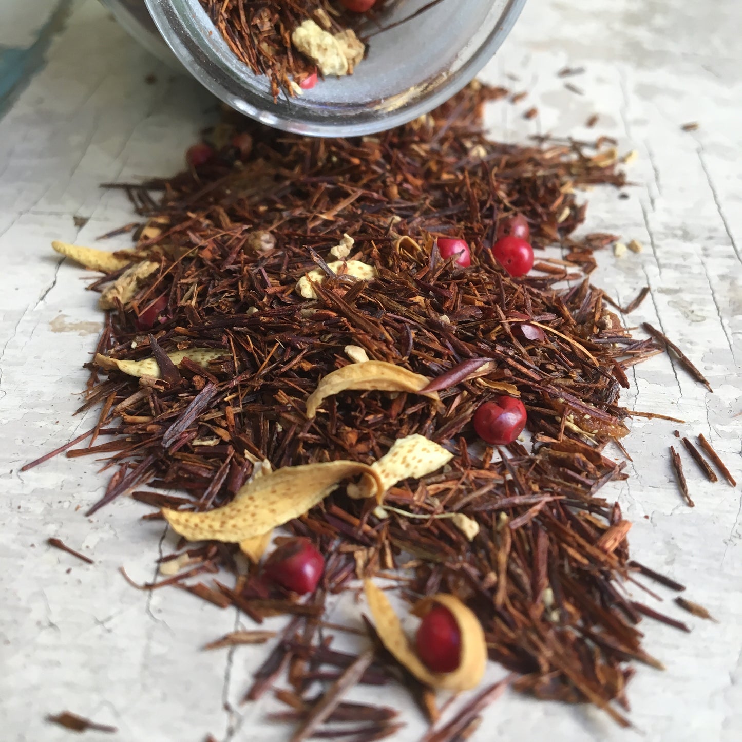 Pomerančový rooibos, zázvor, růžový pepř - 50g